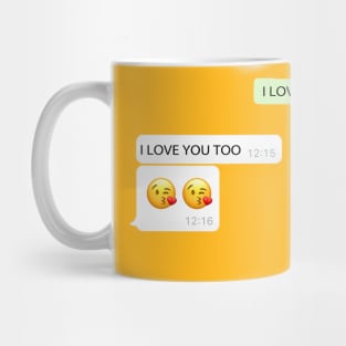 text love Mug